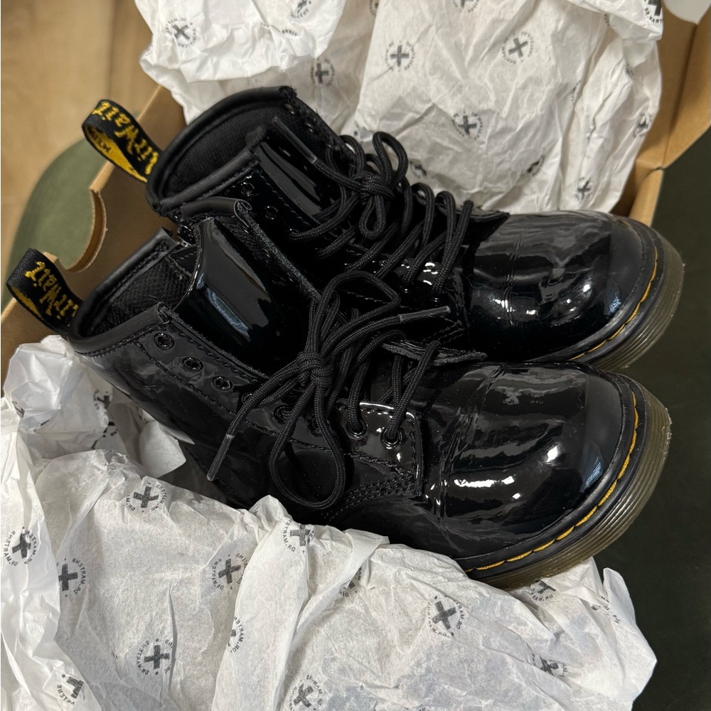 Dr Marten Patent Leather Boot
